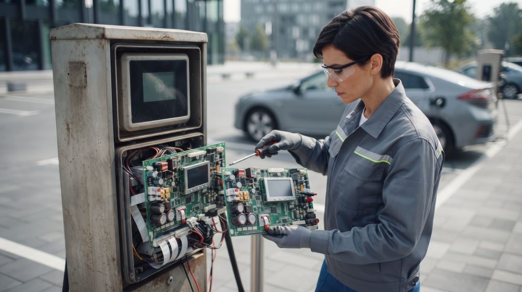 Bornes de recharge de 1ère génération : faut-il les moderniser ou les remplacer ?