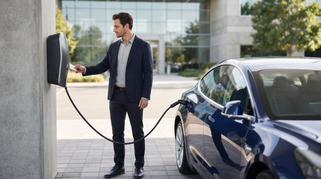 Recharger sa voiture perso au bureau : règles comptables et pièges à éviter
