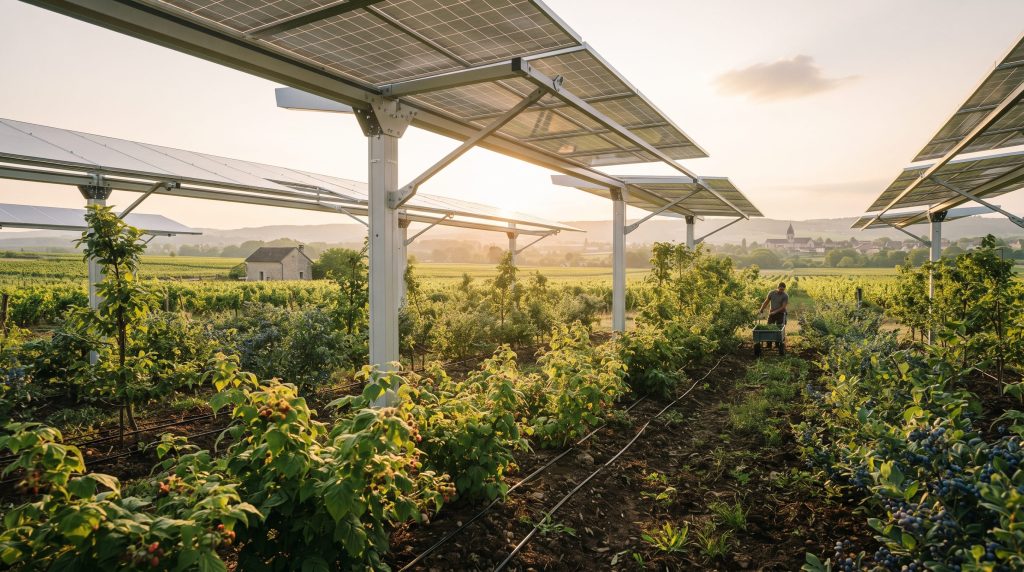 Pyrogazéification et gaz vert : transformer nos déchets secs en indépendance énergétique 3 Serres photovoltaïques et agrivoltaïsme : le bouclier anti-sécheresse pour les cultures