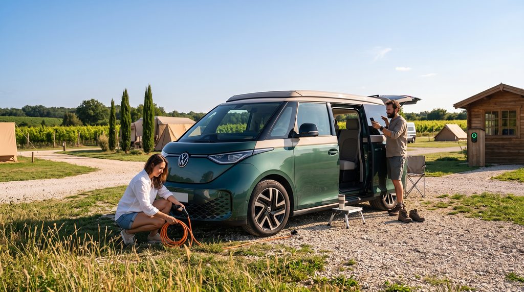 Vanlife électrique : les campings sont-ils prêts à recharger les fourgons aménagés ? 1 Vanlife électrique : les campings sont-ils prêts à recharger les fourgons aménagés ?
